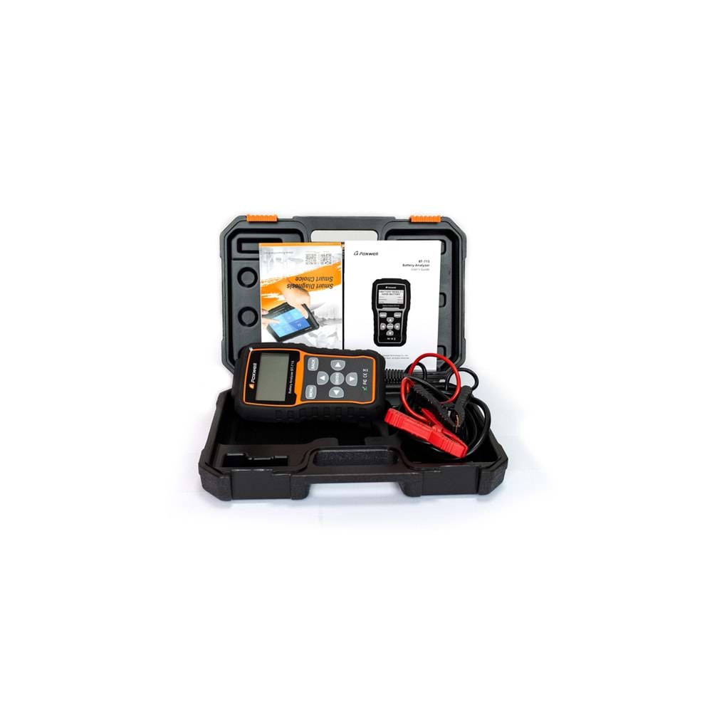 FOXWELL AKÜ TEST CİHAZI - DİJİTAL - ÇANTALI