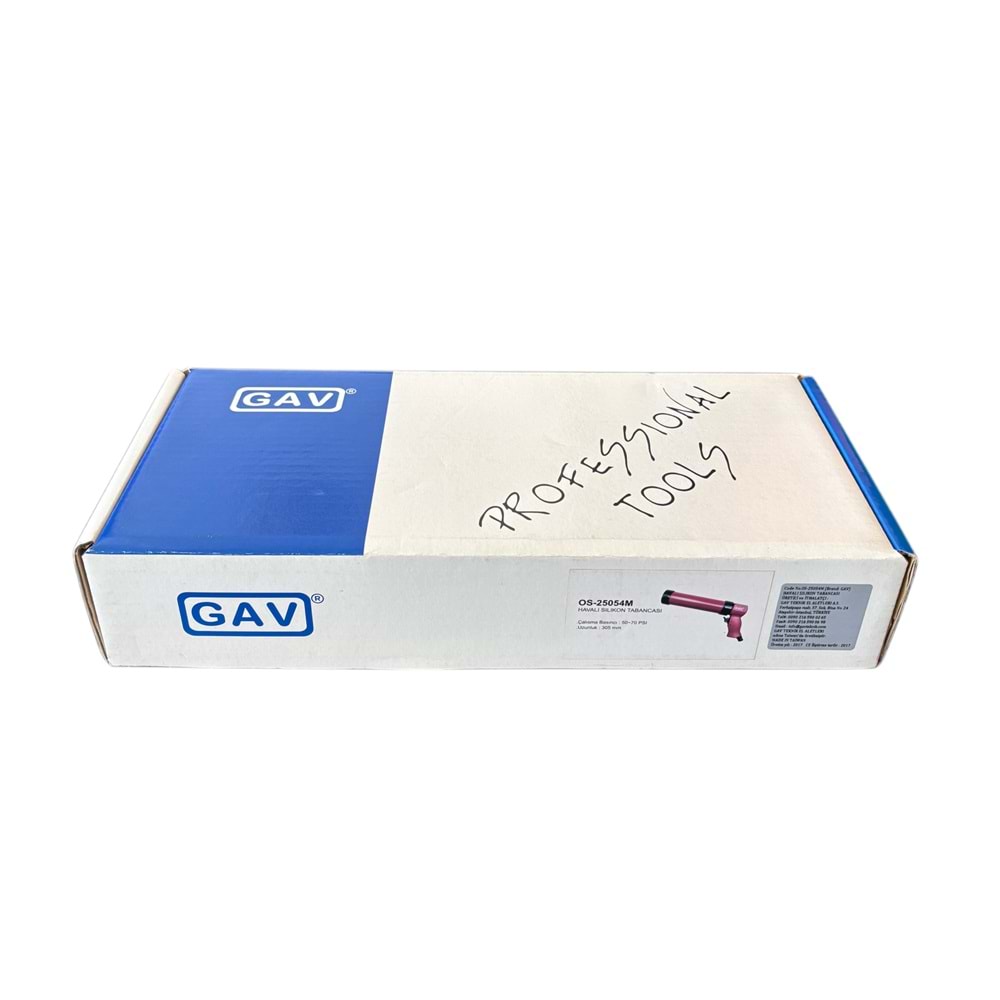 GAV OS-25054M HAVALI SİLİKON TABANCASI
