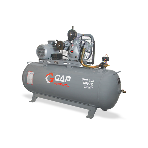 PİSTONLU KOMPRESÖR 500 LT. 12 BAR 10 HP