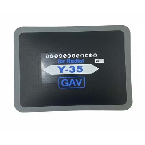 YUMUŞAK RADYAL YAMA 122 x 175 MM (10 Ad.)