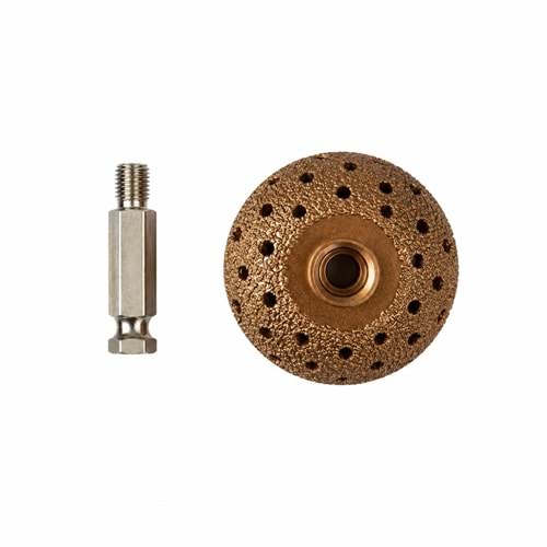 KÜRESEL RASPA TAŞI 50 MM ADAPTÖRLÜ