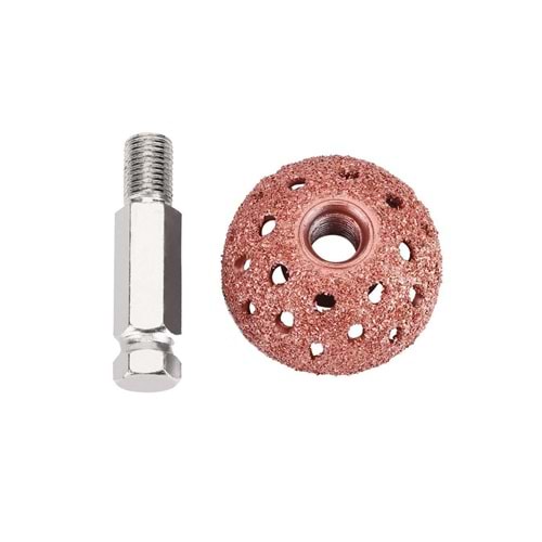 KÜRESEL RASPA TAŞI 50 MM ADAPTÖRLÜ