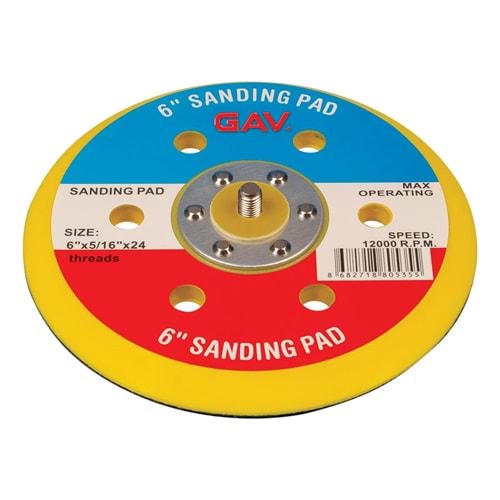 GAV F606-7T YAPIŞKANLI TABAN 150 MM (6 DELİKLİ)